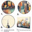 Colorful City Skyline2 - salon d'art mural urbain-497876596-497876597