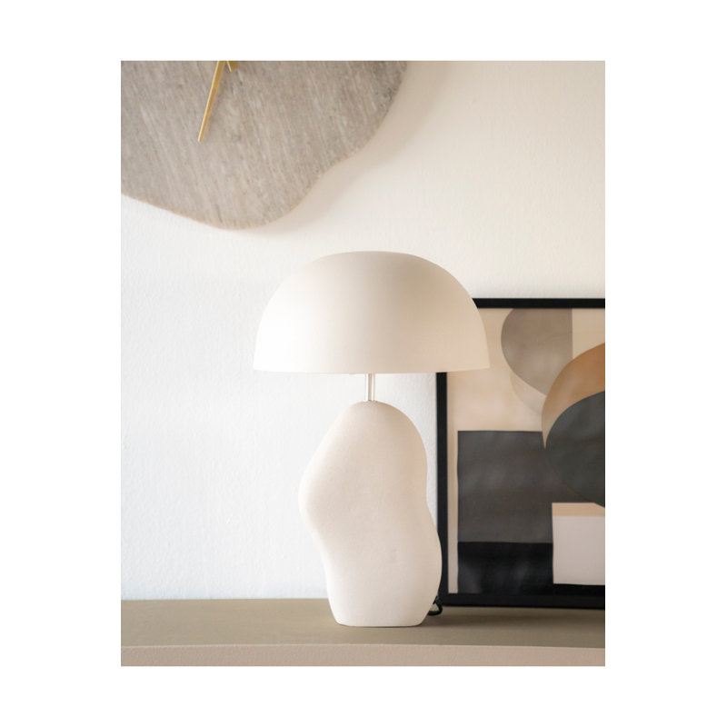 Table Lamp, Beige