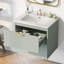 Ensemble de meuble-lavabo simple 24,01 po avec plateau Jabraylen-1285187645