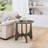 Round End Table, Wooden Side Table, Night Stand For Bedroom, Living Room ,Reception Room-667271566