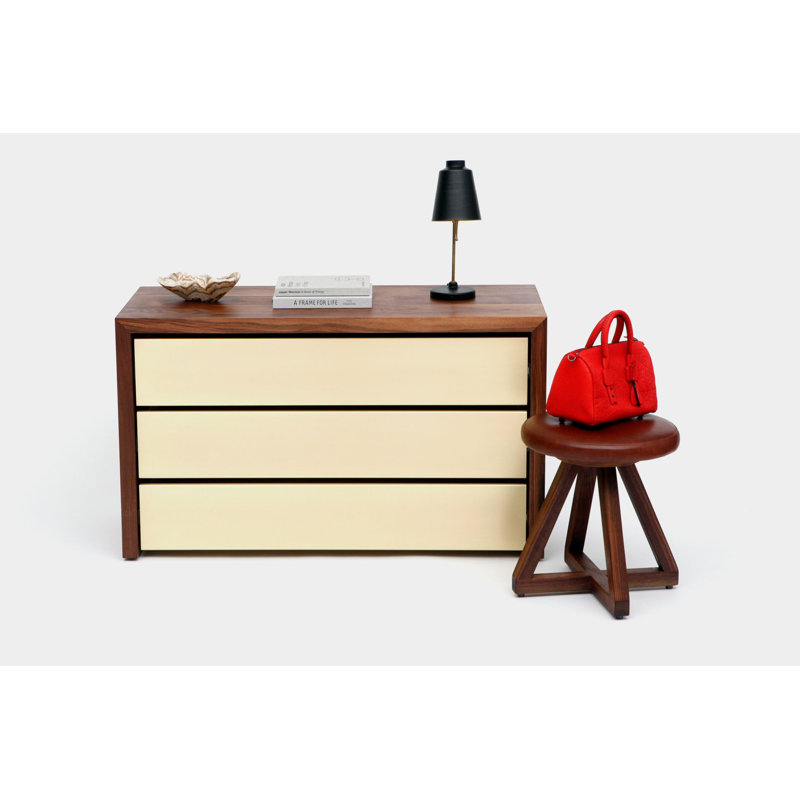 X Leather Accent Stool, Tobacco, Oil-rubbed Walnut