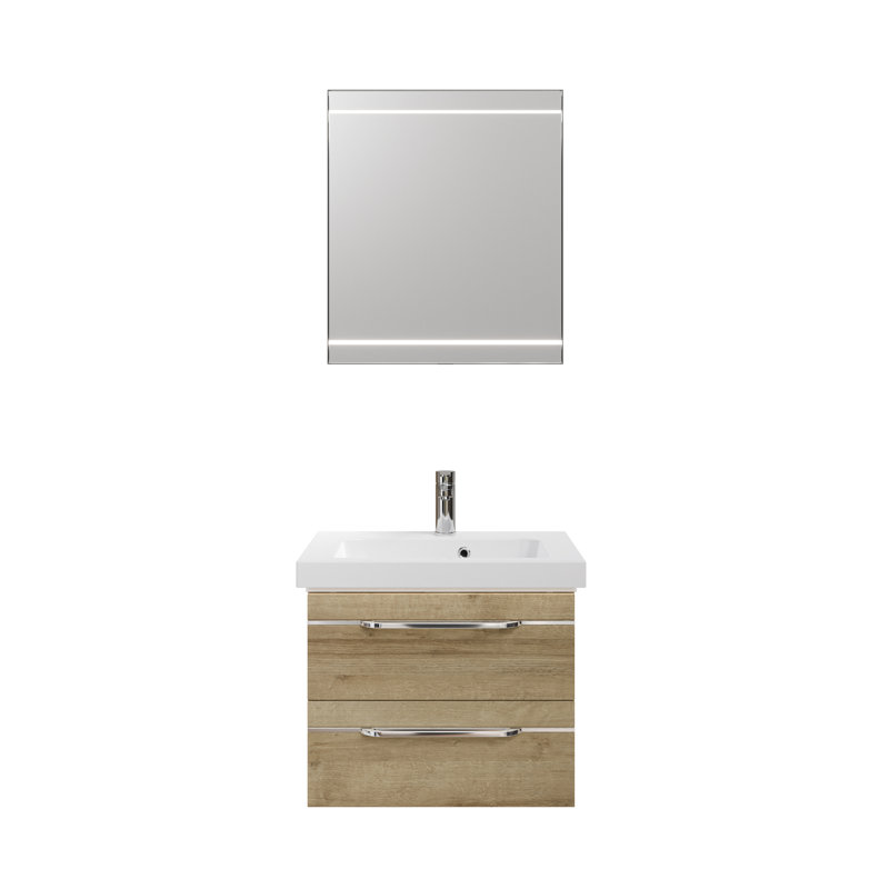 Balto Bathroom Furniture Suite, Light wood