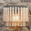 Solid Wood Wall Sconce