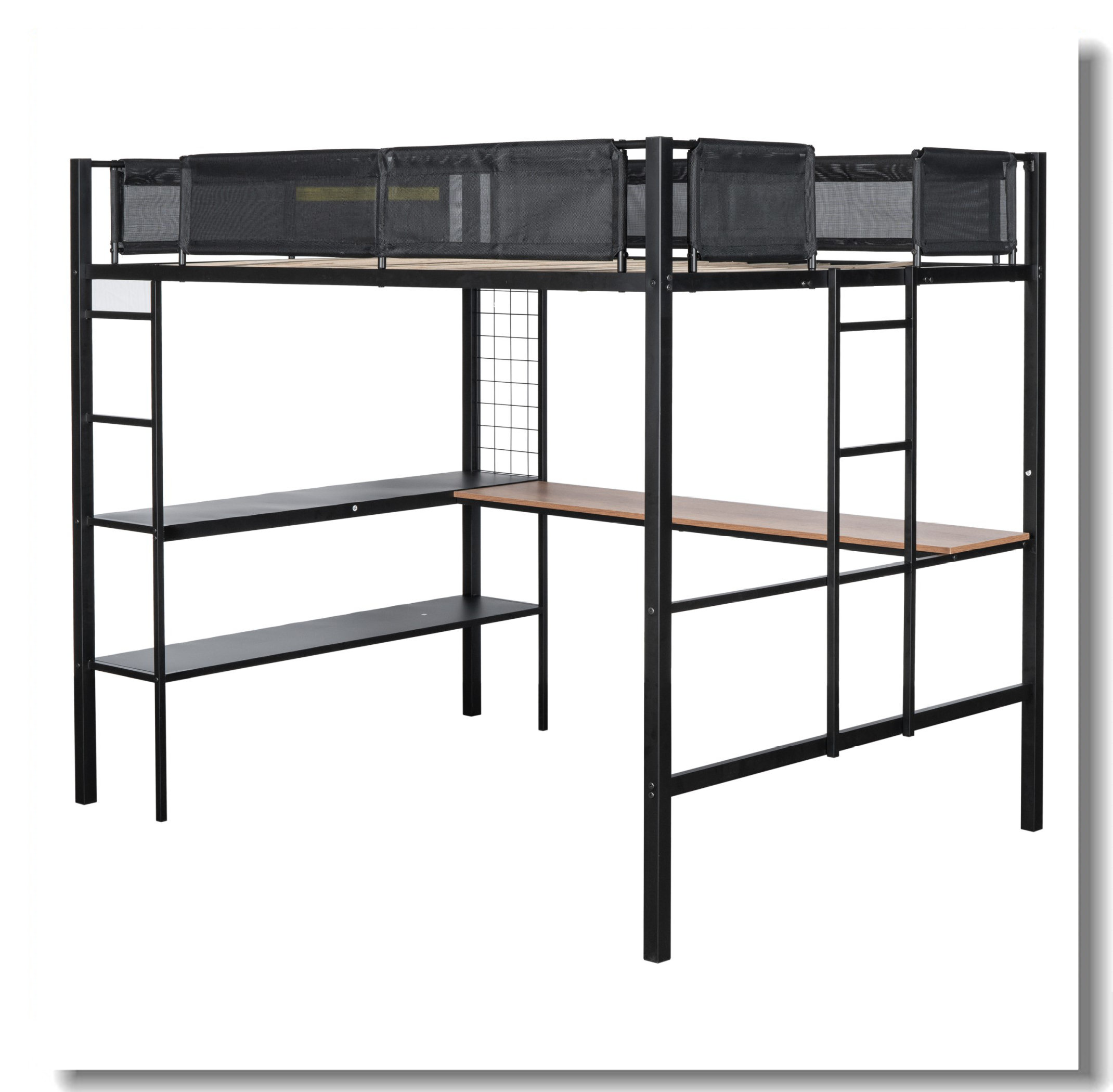 Isabelle & Max™ Alvernon Full Drawer Loft Bed | Wayfair