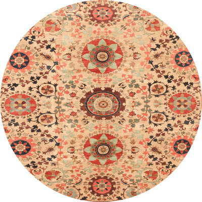 Tapis décoratif multicolore à motif abstrait