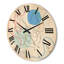 Horloge murale papillon-63892885