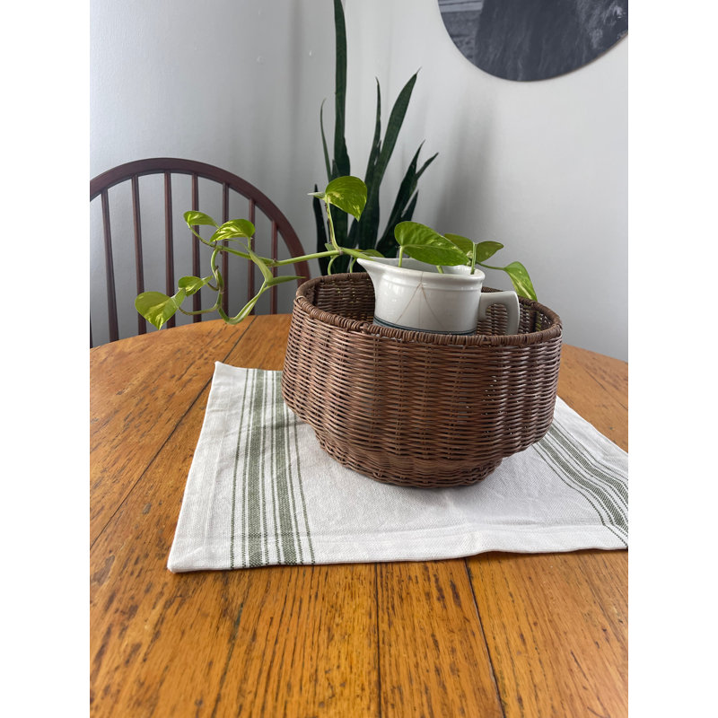 Hranislav Cotton Rectangle Placemat, Sage