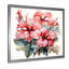 Hibiscus rose tropical, élégance II - art mural hibiscus-1458480450-1458480453