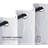 Blackout Grommet Silver Pattern Printed Curtains, -111804789-111804791