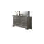 Mobilier de chambre à coucher à 6 tiroirs avec commode en bois moderne et transitionnelle 1 pièce Modern Transitional