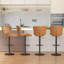 Adjustable Height Counter Stool with Metal Frame-243967685-243967681