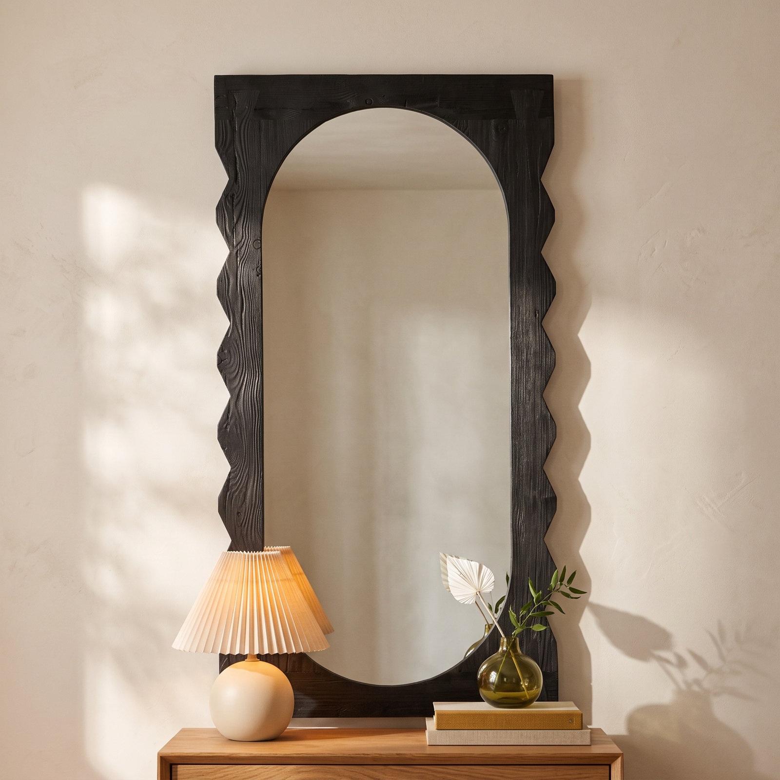 45 " Full-Length Mirror, Black
