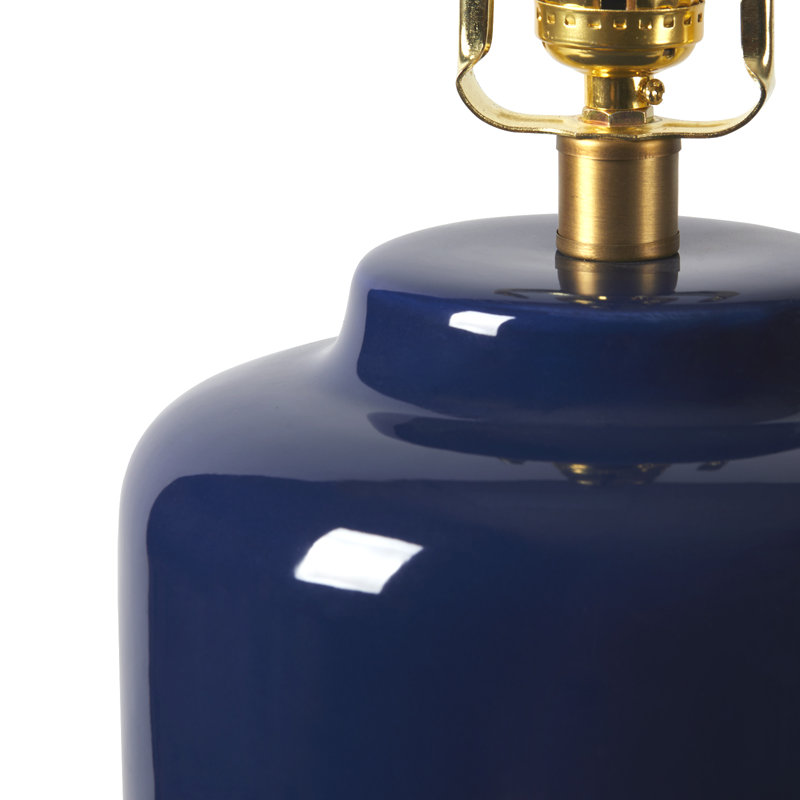 Draper Lamp Without Shade, Nocturne Blue