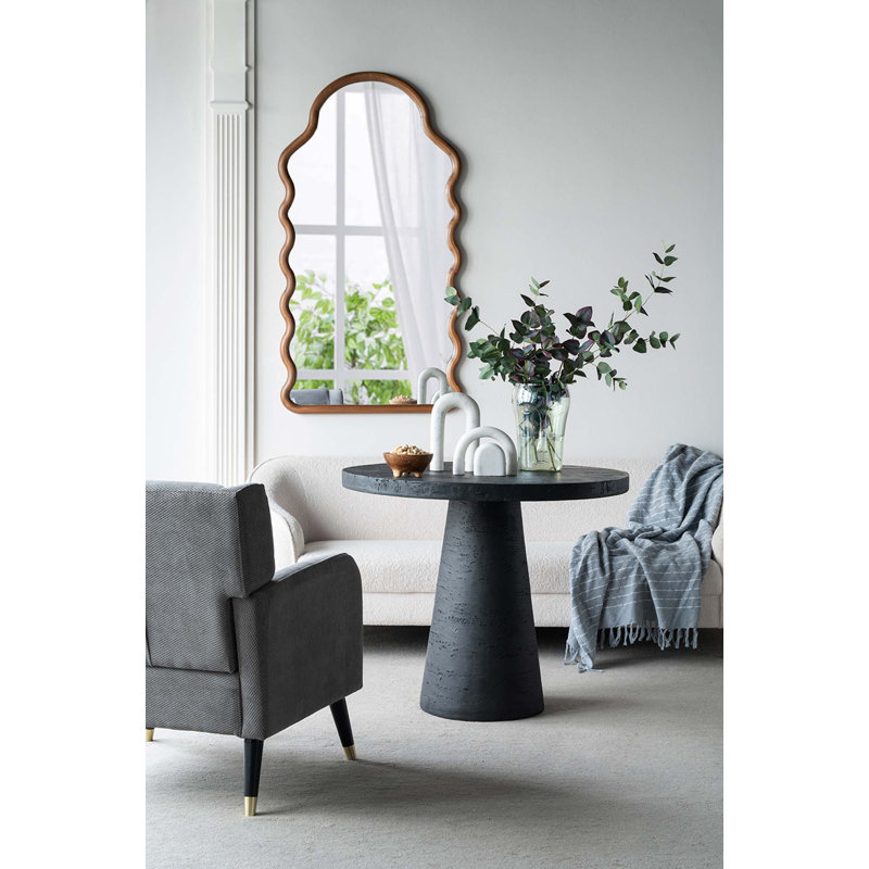 Table de salle à manger ronde 36 po x 36 po x 30 po avec base piédestal