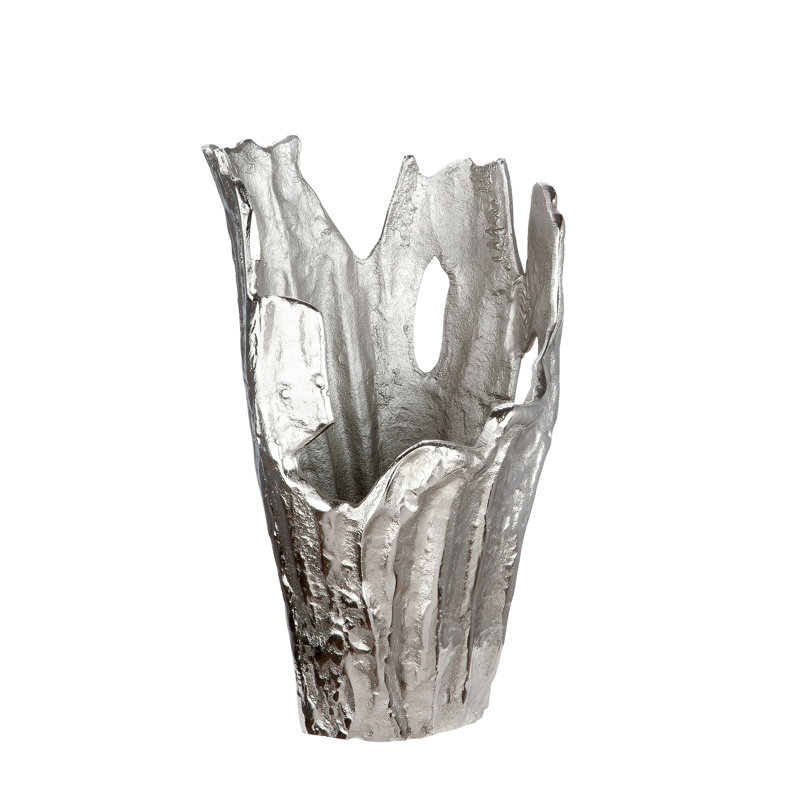 Loken Aluminum Table Vase, 36cm H x 21cm W x 21cm D