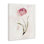 Toile de fleurs roses avec feuilles, design par Kristen Brockmon