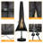 Patio Umbrella Cover For 13'-15' Double-Sided Umbrella, Upgraded 600D Heavy Duty Outdoor Umbrella Covers With Support Pole And Zipper