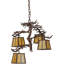 Rustic Lodge 4 - Light Chandelier