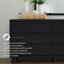 Commode 6 tiroirs Aydia