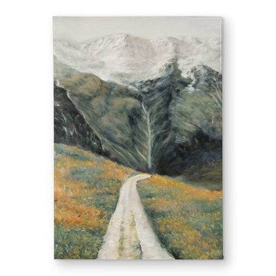 Mountainous Landscape Door Mat | Contemporary Indoor Outdoor Decor