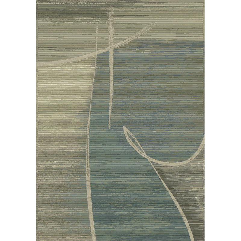 Stith Abstract Indoor Rug, Rectangle 7'10" x 10'10"
