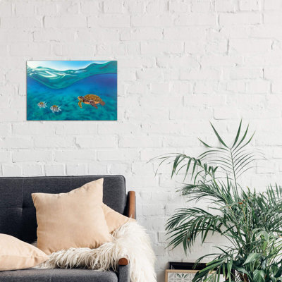 Above And Below - Wrapped Canvas Painting