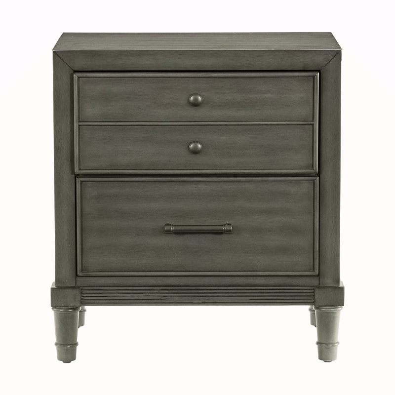 Table de chevet style transitionnel 1pc