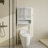 Toilet Storage Shelf, Private Bathroom, Laundry Room, Space-Saving