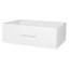 Commode 6 tiroirs avec grands tiroirs en tissu, blanc-754215427-754215428