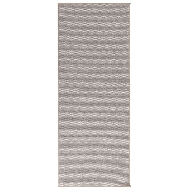 Modern Indoor Rug, Cream/Taupe, Runner 80 x 200 cm