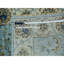 Tapis de couloir oriental Shah Abbas XL en porcelaine bleu noué à la main 2 pi 7 po x 15 pi 10 po