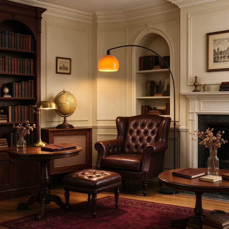 180.2 H cm Polished Arched Floor Lamp