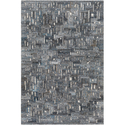 Hand Tufted Area Rug in Yellow