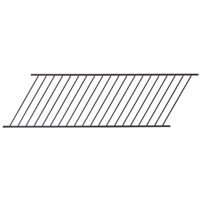Panneau d'escalier réglable en acier Fe26