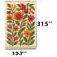 Tapis floral Tuscan Garden