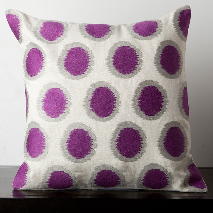 Polka Dots Throw Pillow