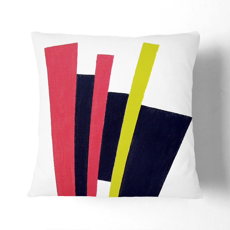 Composition Vol.5 Geometric Square Throw Cushion, 40cm H x 40cm W x 15cm D