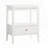 Olana White 1-drawer Nightstand-1581059942