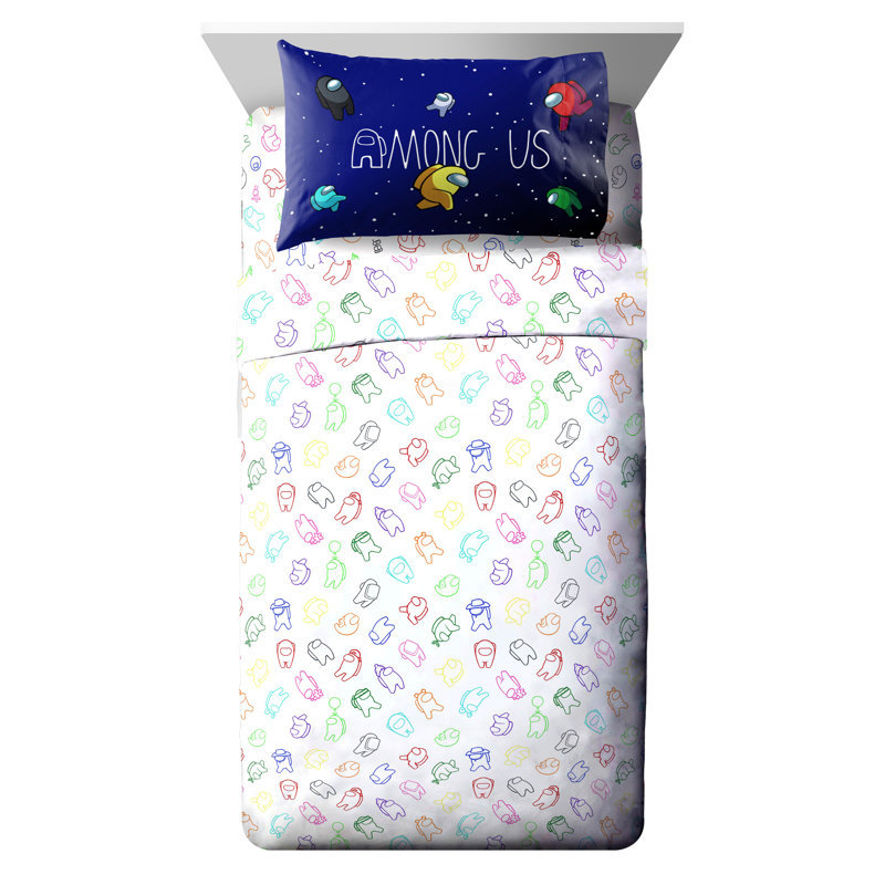 Ensemble de draps pour lit simple 3 pièces parmi nous