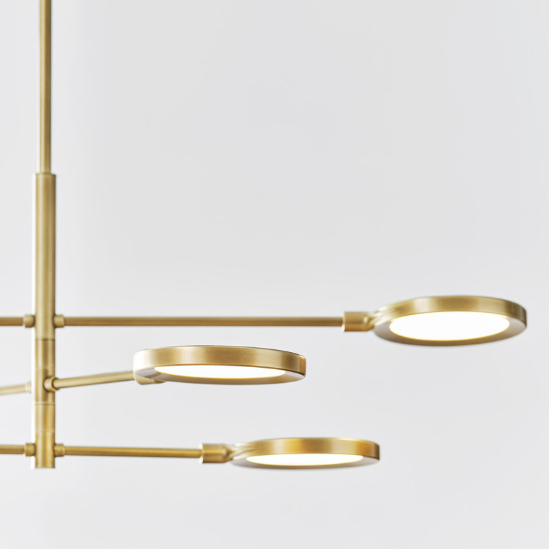 Spectica 6 Chandelier, Bronze