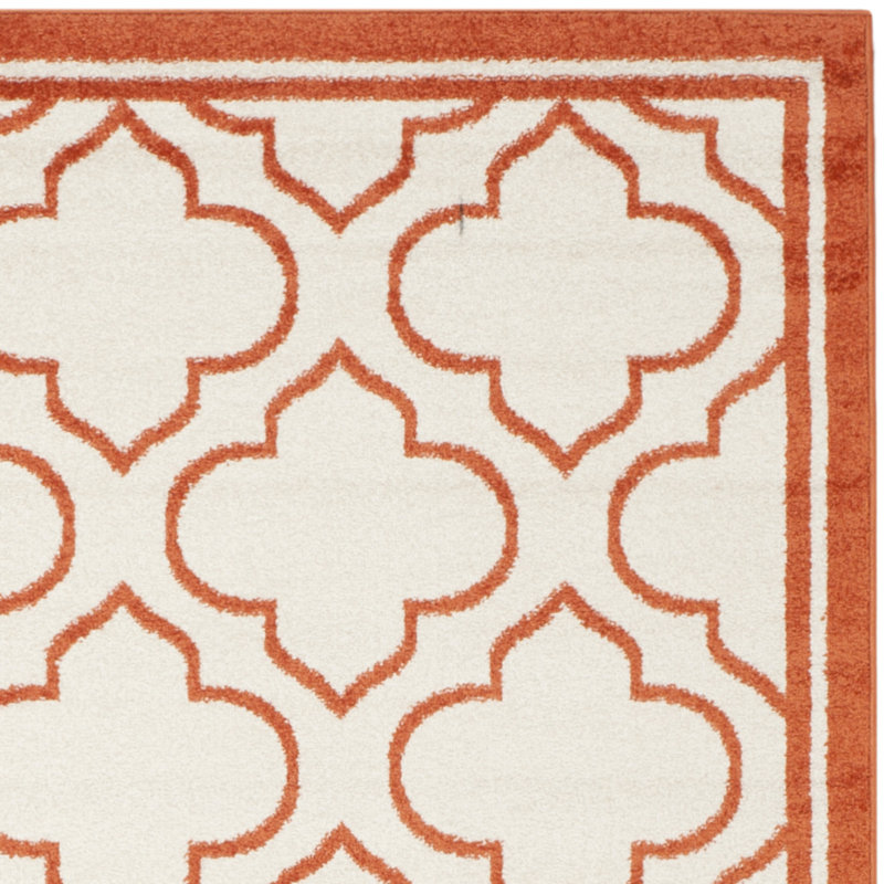 Alkmaar Performance Geometric Rug, Square 7'