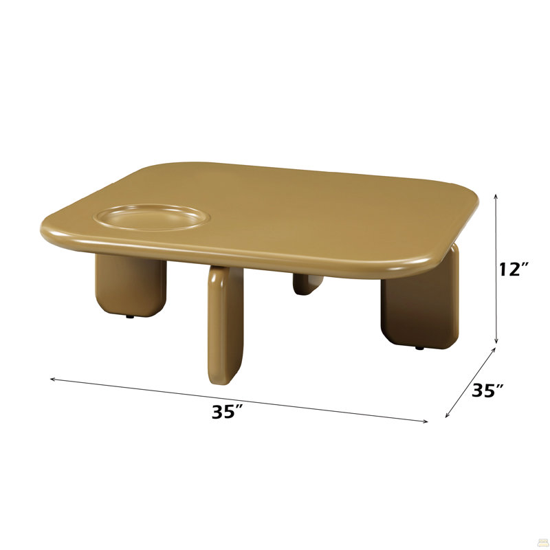 Table basse haute brillance
