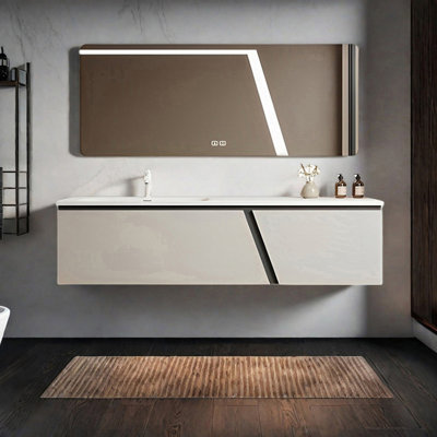 Simple and modern style bathroom cabinet