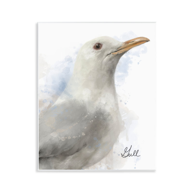 Plaque murale «Coastal Seagull», par Matthew Piotrowicz