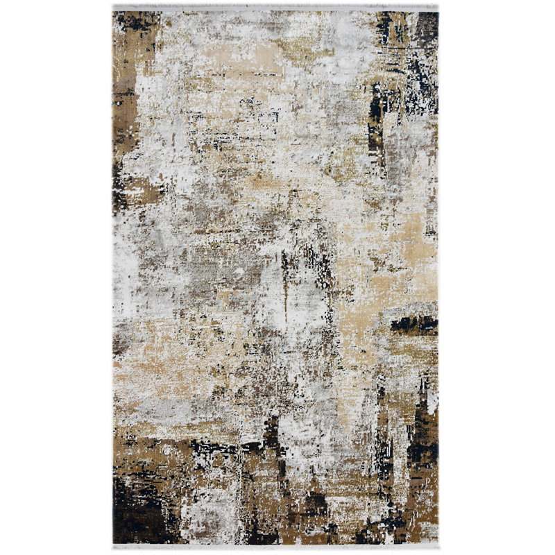 Verona Machine Woven Grey Indoor Rug, Rectangle 130 x 190cm