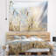 Tapisserie en polyester typique tuscany coucher de soleil avec accessoires suspendus inclus-28490316