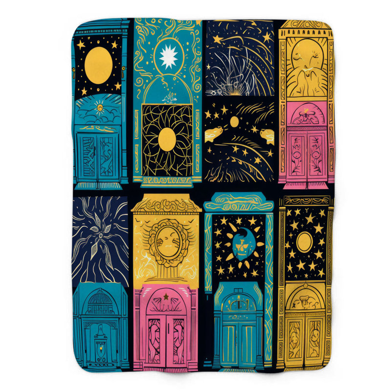 Lunar Magic - 1 Piece Premium Blanket, Twin