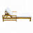 Acacia Wood Adjustable Backrest Outdoor Lounge Chair-235996737