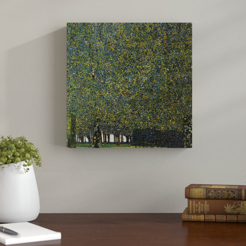 The Park by Gustav Klimt - Wrapped Canvas, 50cm H x 50cm W