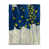 Blue Abstract Blue And Yellow Flowers